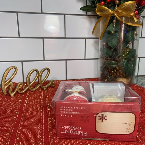 Santa salt+pepper shakers - Picture 2 of 4